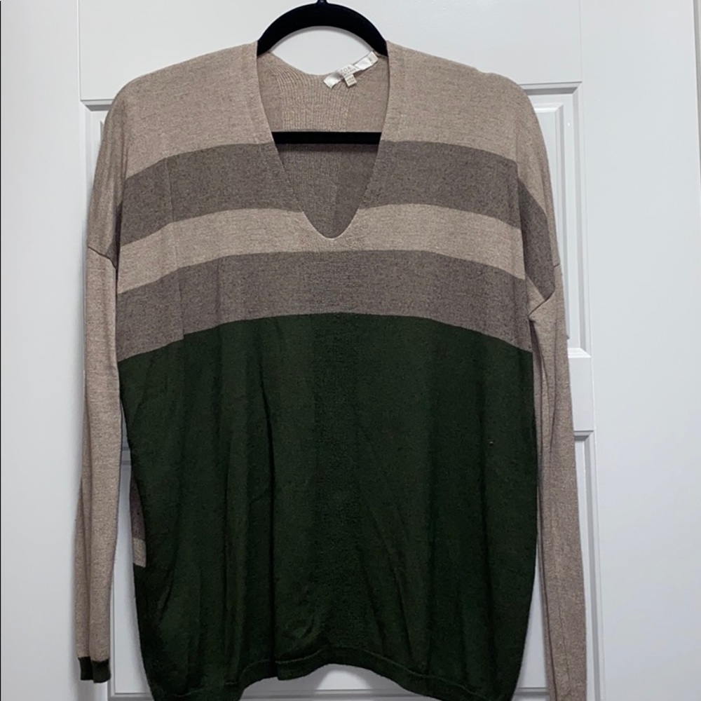 Brown/Tan/Green sweater